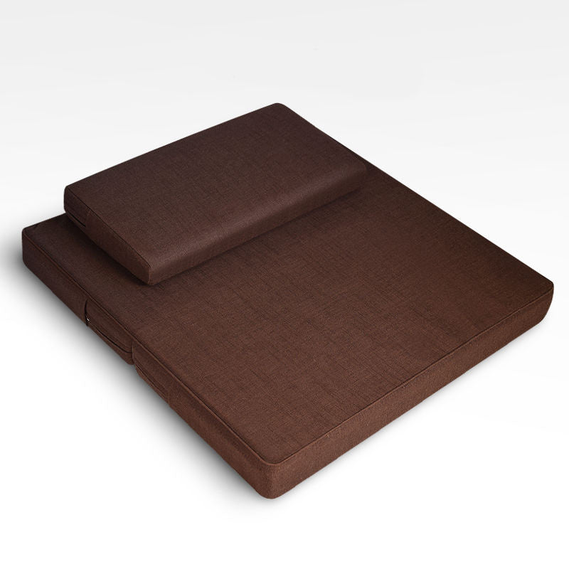 Linen Yoga Seat Mat and pillow