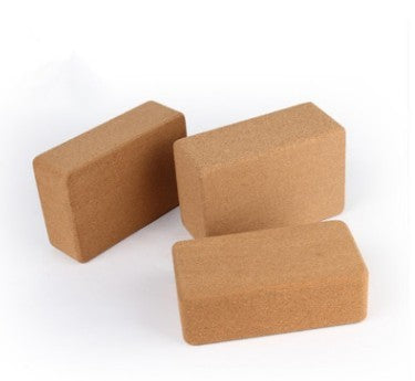 recycled cork yoga blocks