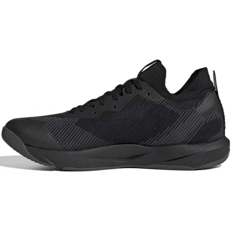 black Adidas Rapid move Adv Trainers