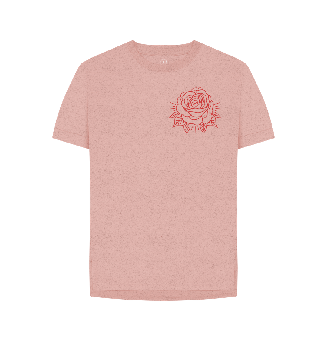 Sunset Pink Women relaxed T