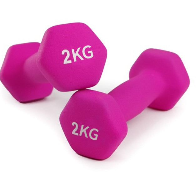 dumbells kettlebells