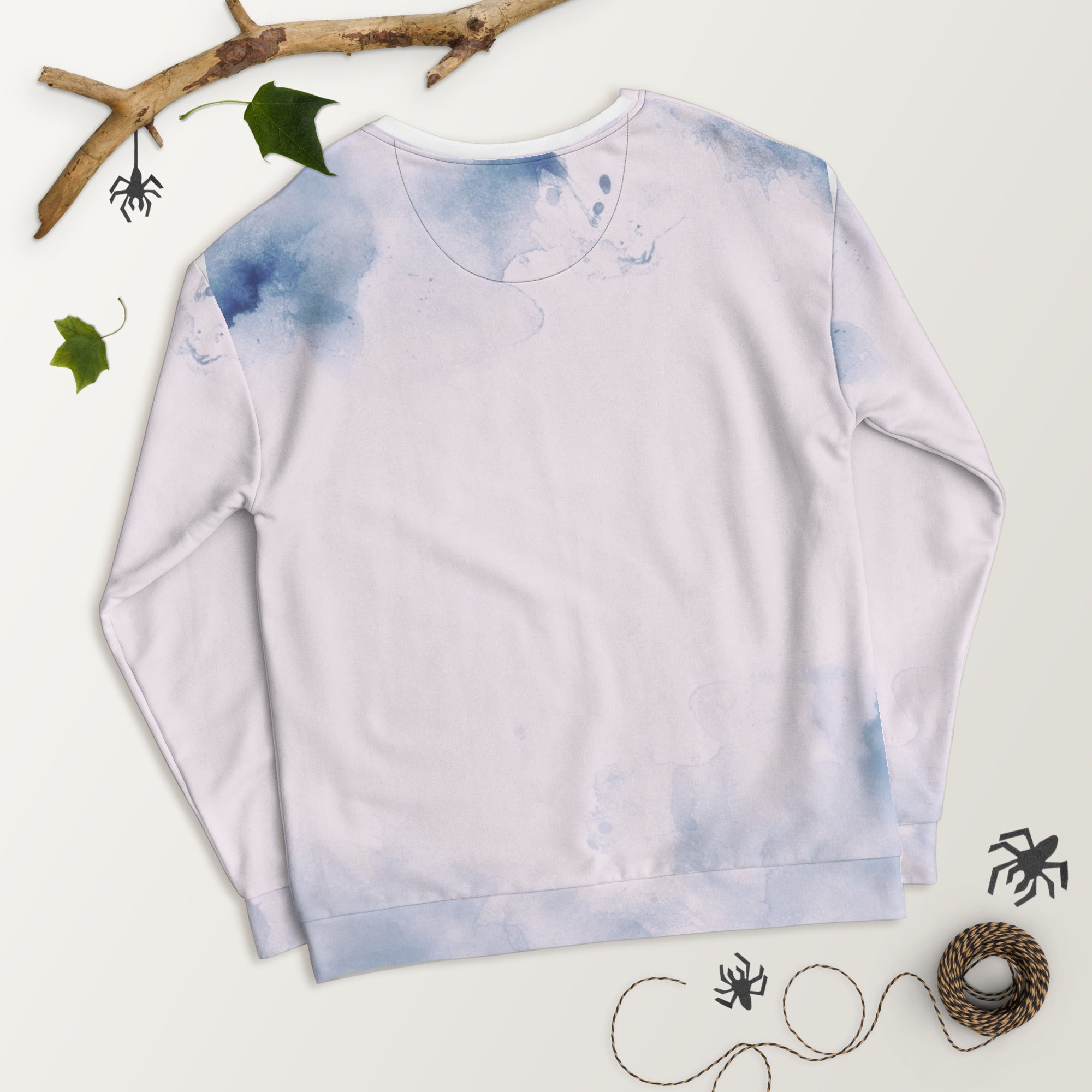 Product mockup-Unisex all-over printed sweatshirt