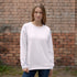 Product mockup-white  sweatshirt