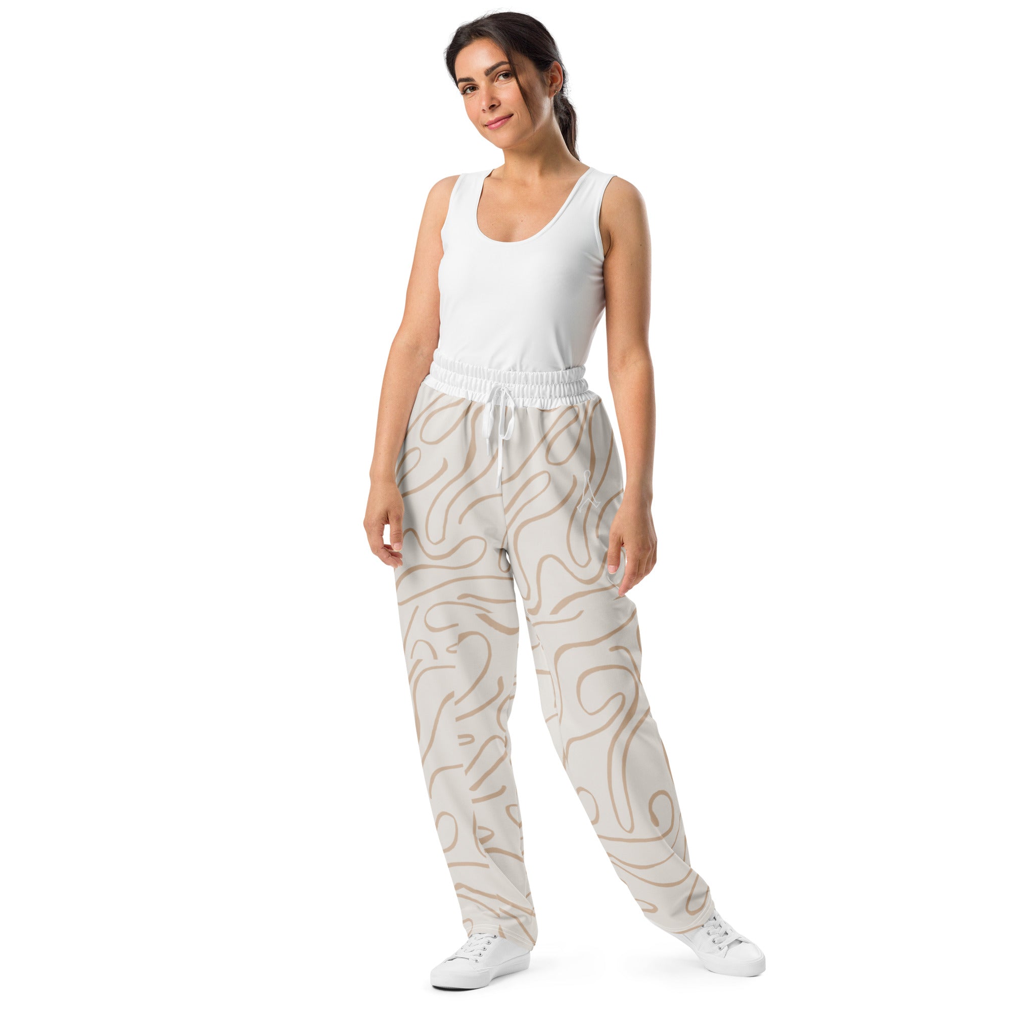 Women's All over print - Wide Leg Joggers