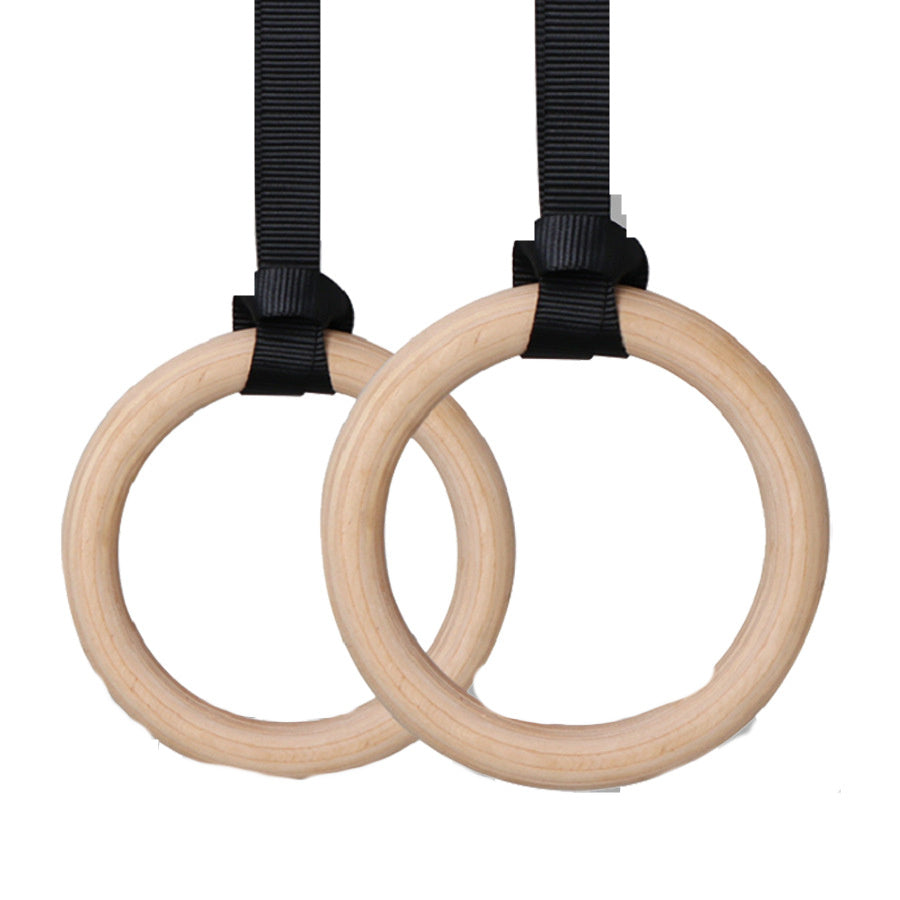 Fitness Wooden Ring Set