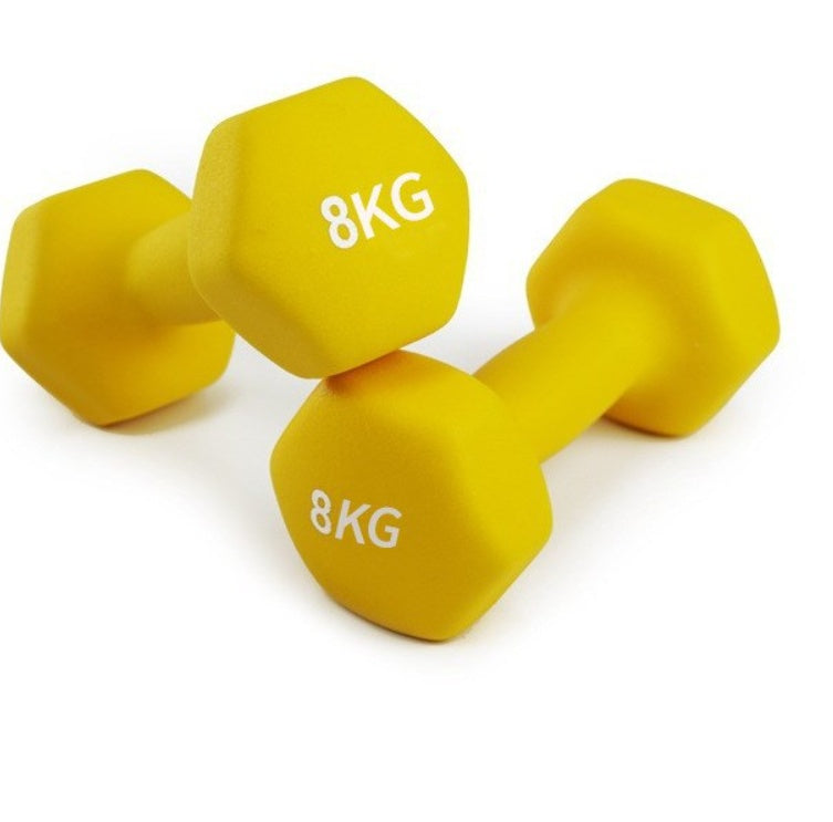 dip dumbbells and kettlebells