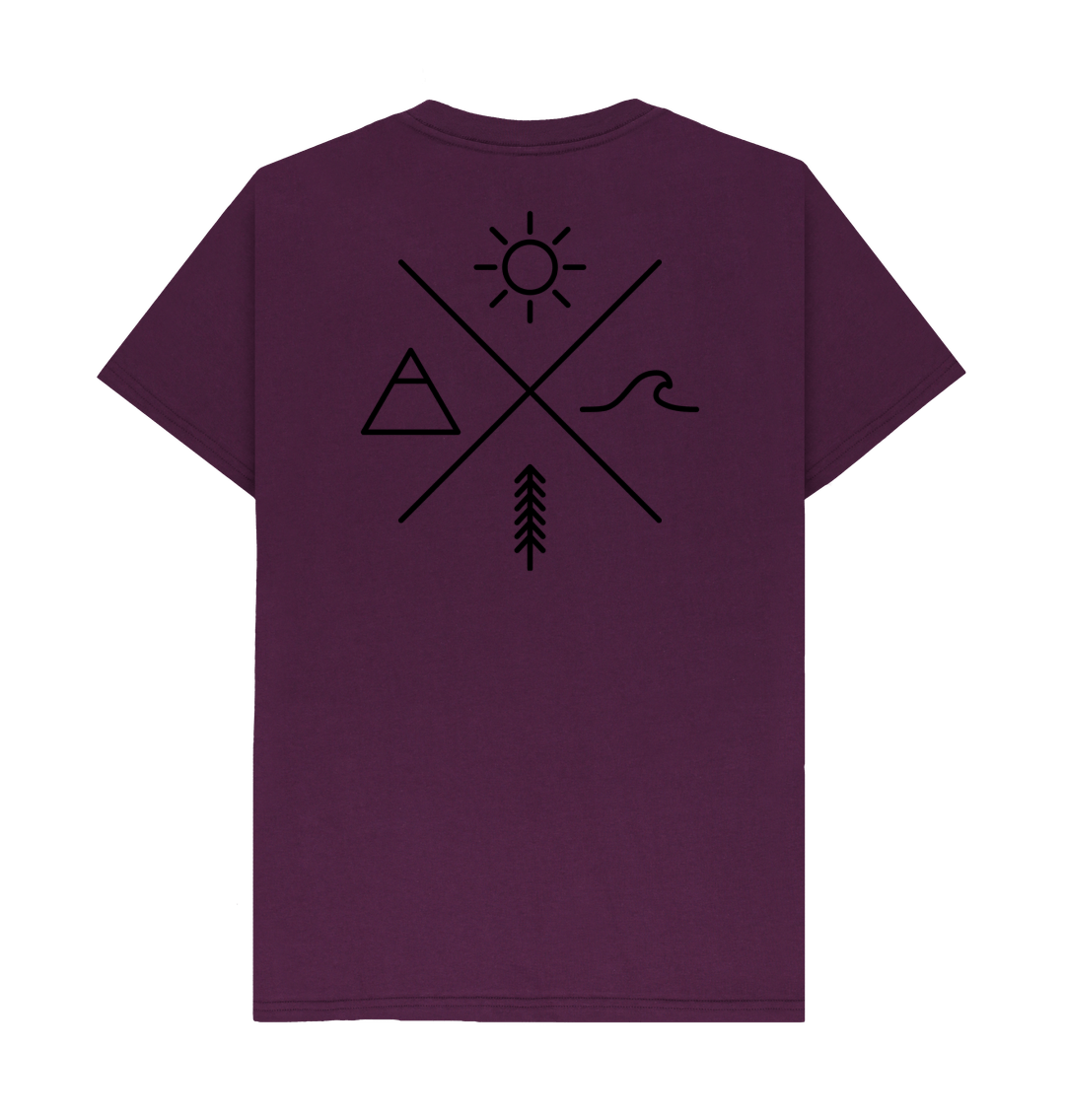 Men's adventure t shirt