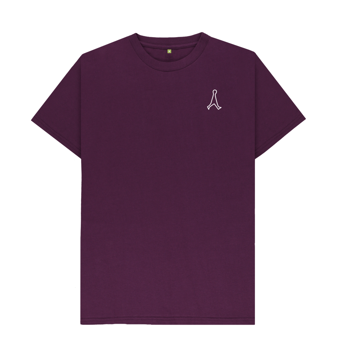 Purple Men's adventure t shirt