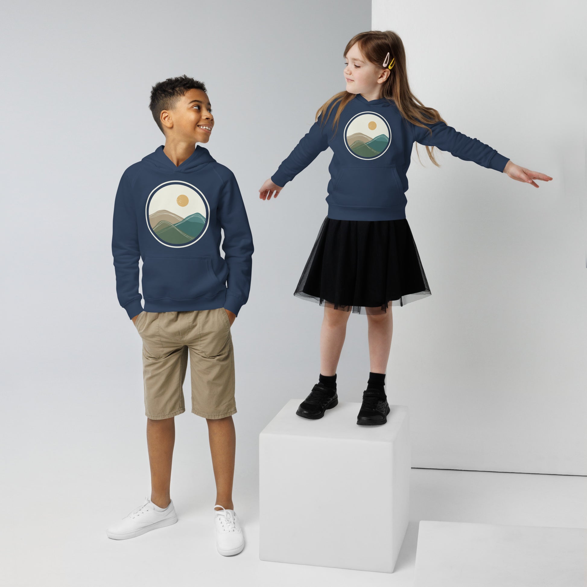 Kids eco hoodies 