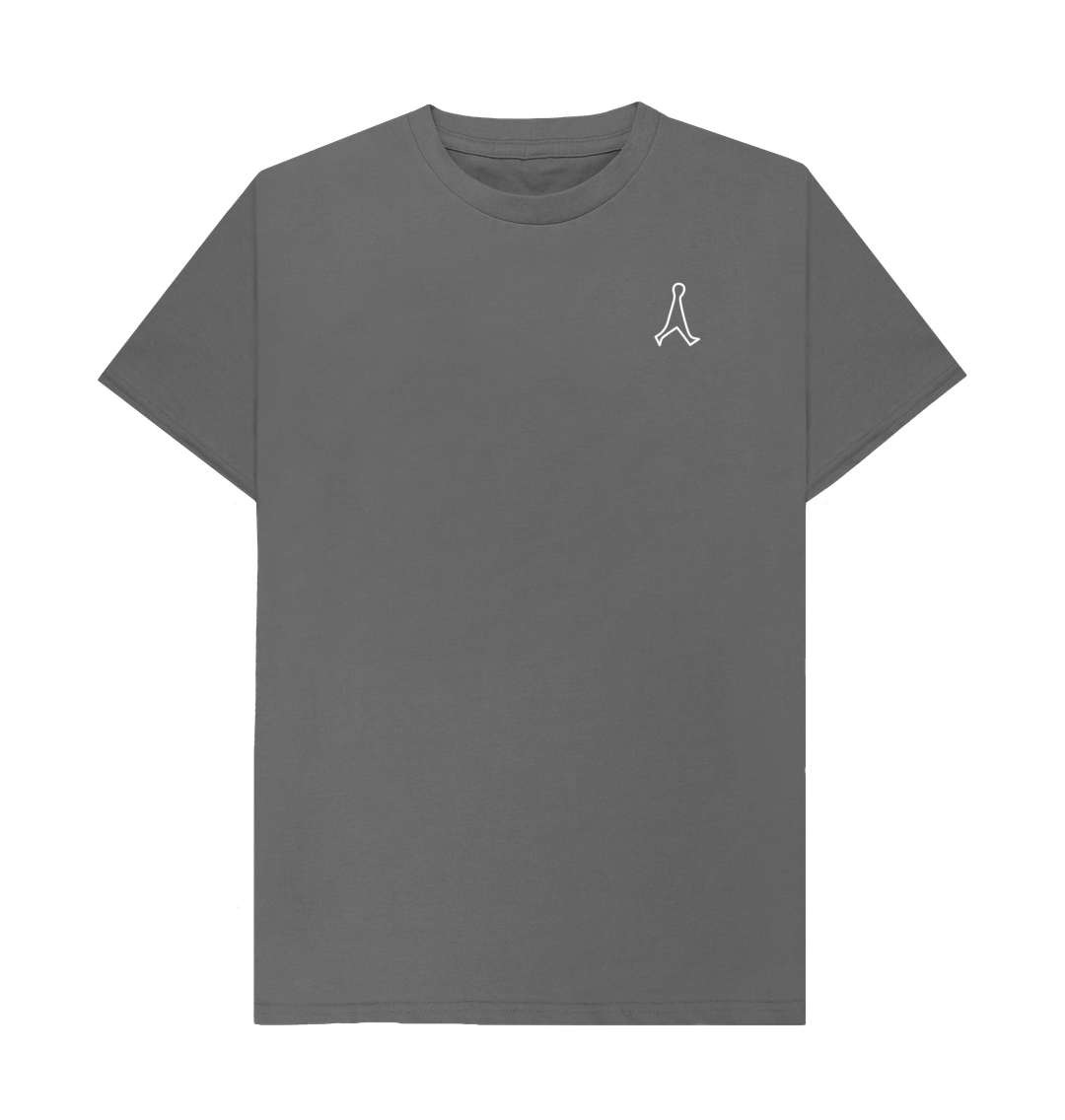 Slate Grey Men's T2F FOUR SEASONS adventure t shirt