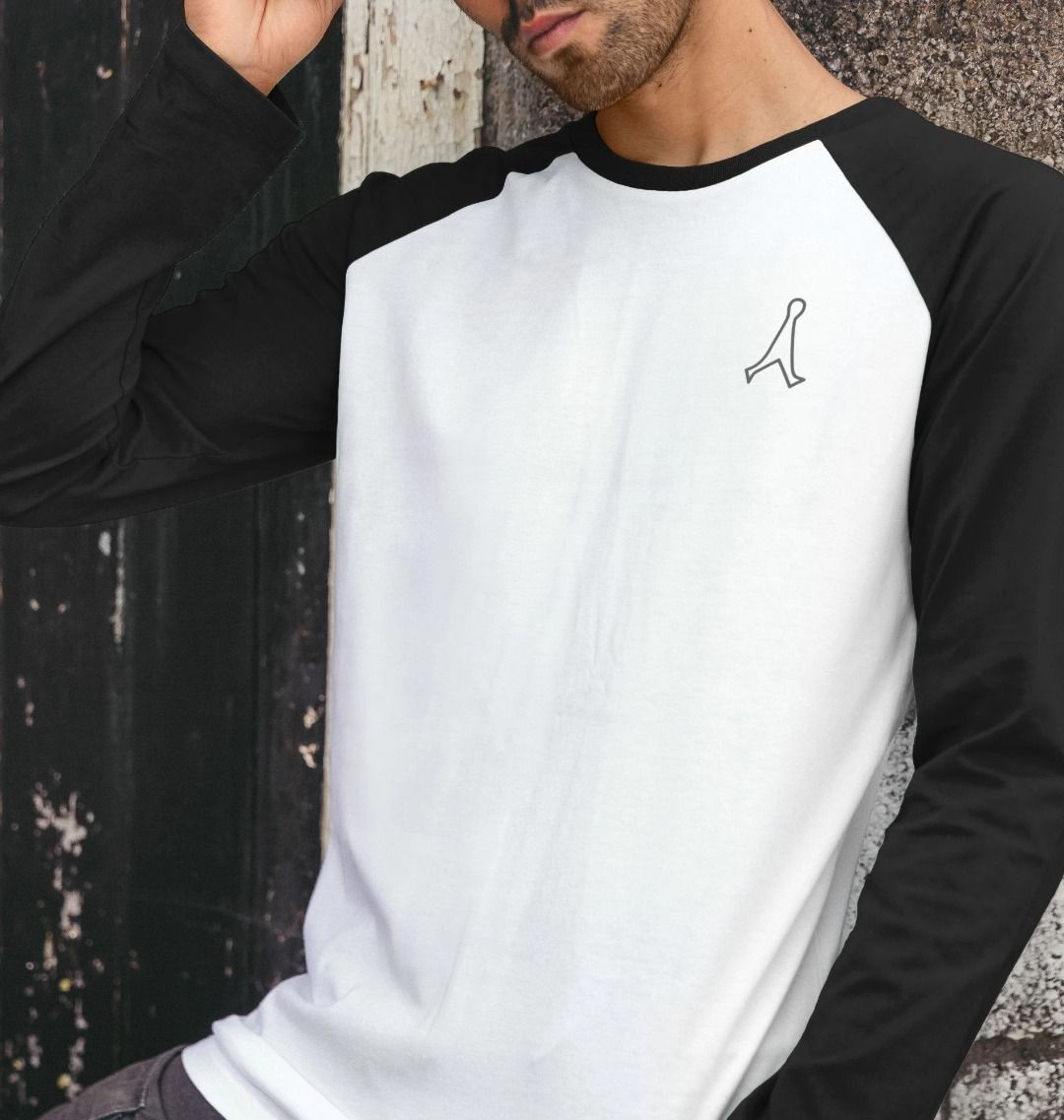 Men’s T2F Long Sleeve Baseball T-Shirt