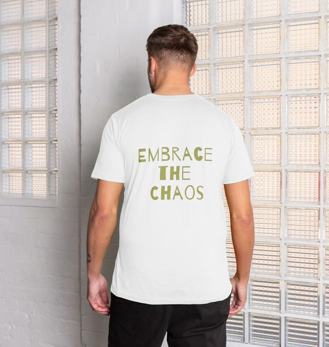 white Men's Eco-Friendly T-Shirt