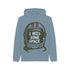 Stone Blue SPACE Organic essential hoodie for kids