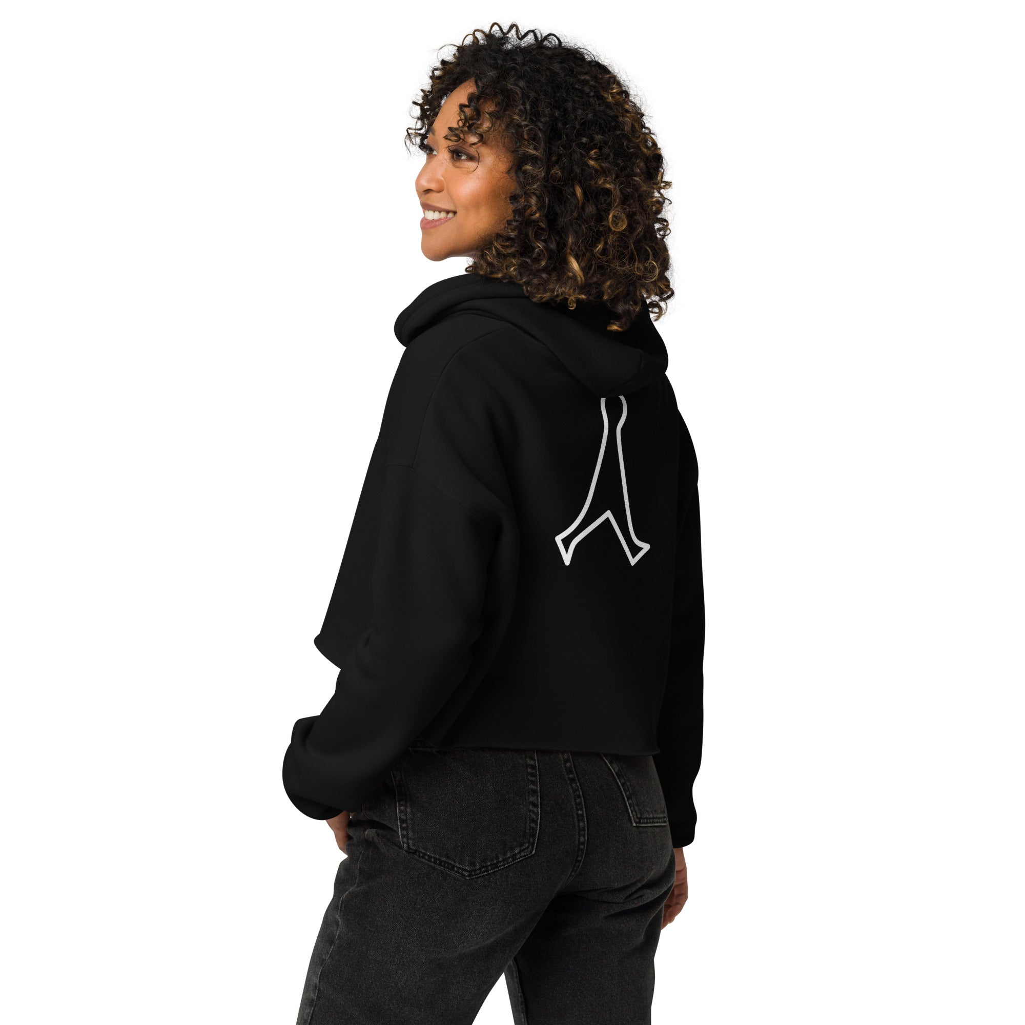 cropped women's hoodies