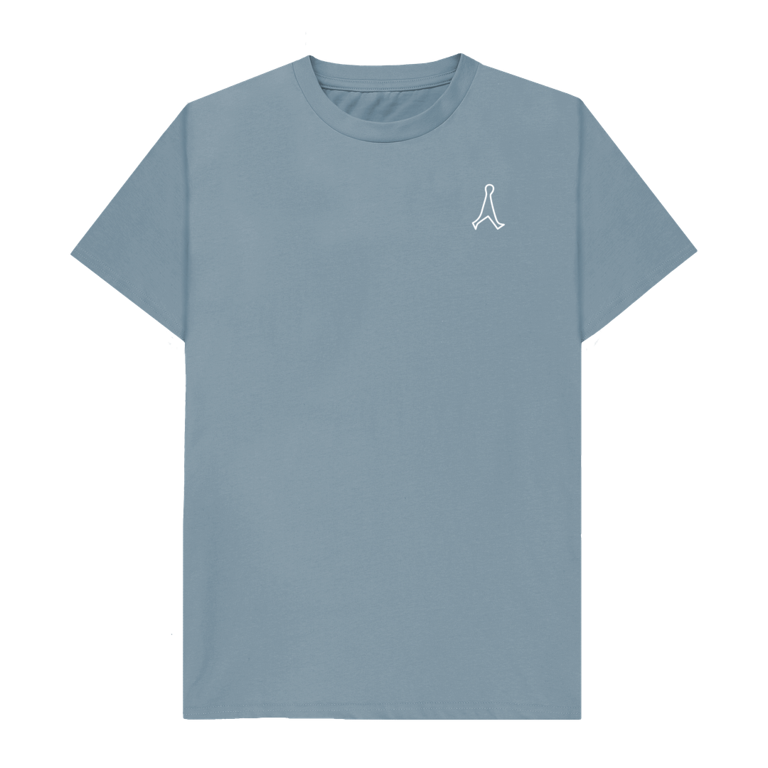 Stone Blue Men's T2F FOUR SEASONS adventure t shirt