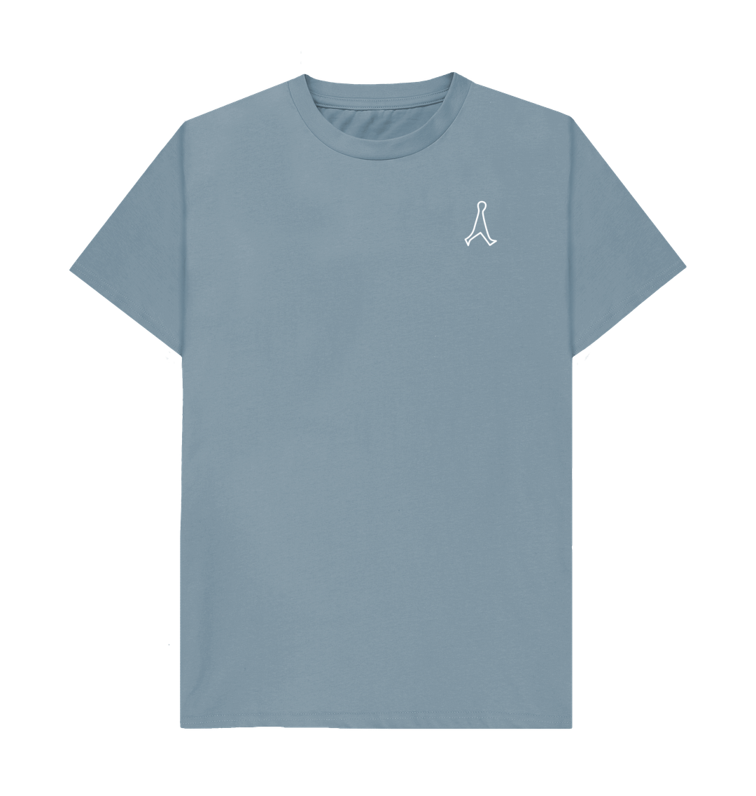 Stone Blue Men's adventure t shirt