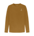 Brown T2F Men's Cotton Long Sleeve T-Shirt